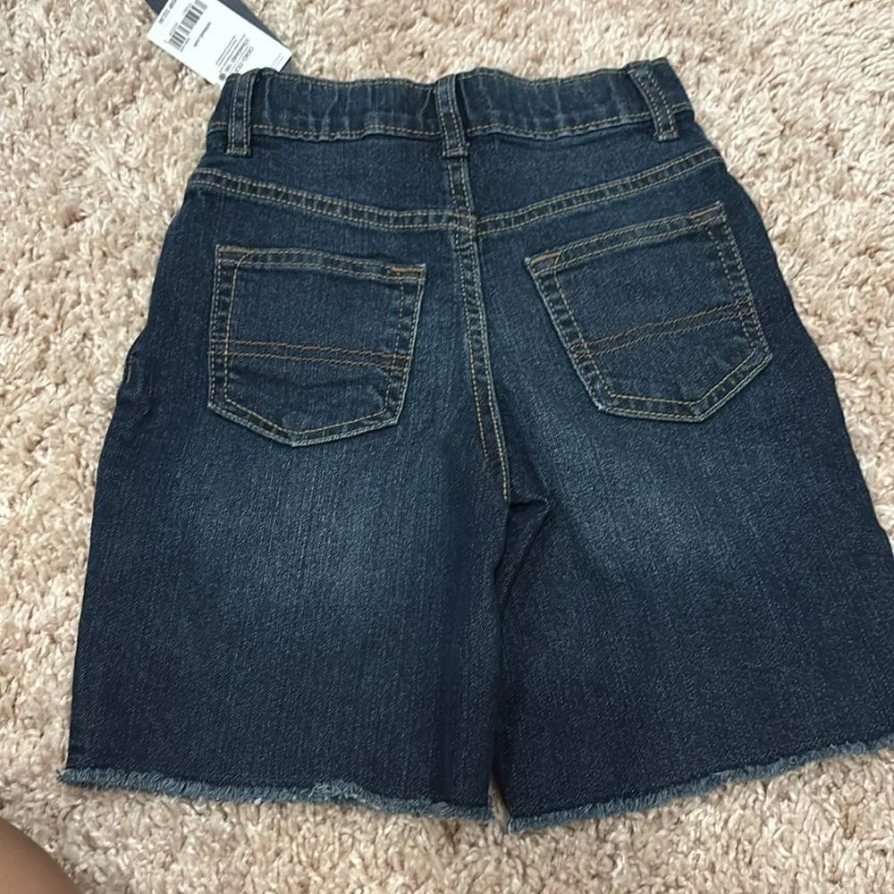 New Boys OshKosh B'gosh Kids Denim Shorts - Dark Blue